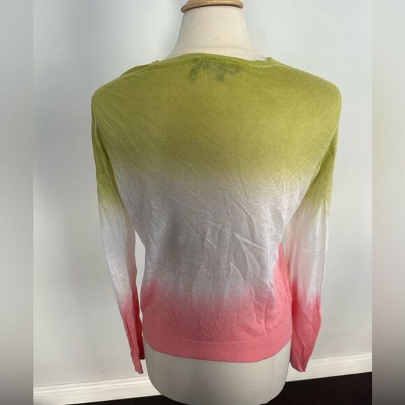 THEORY Linen Blend Sweater/ Cardigan Size Medium - Picture 2 of 7